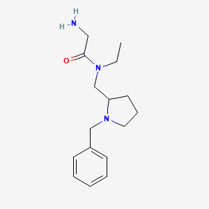 2-Amino-N-(1-benzyl-pyrrolidin-2-ylmethyl)-N-ethyl-acetamide