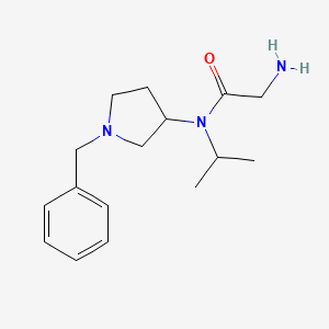 2-Amino-N-(1-benzyl-pyrrolidin-3-yl)-N-isopropyl-acetamide