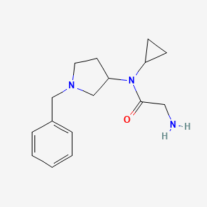 2-Amino-N-(1-benzyl-pyrrolidin-3-yl)-N-cyclopropyl-acetamide