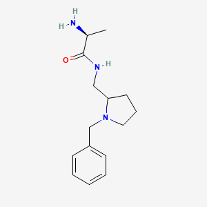 (S)-2-Amino-N-(1-benzyl-pyrrolidin-2-ylmethyl)-propionamide