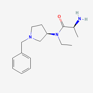 (S)-2-Amino-N-((R)-1-benzyl-pyrrolidin-3-yl)-N-ethyl-propionamide