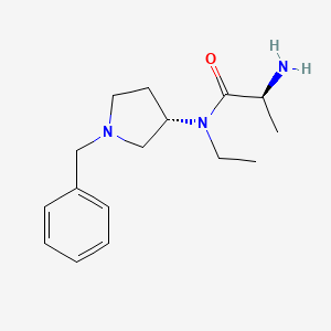 (S)-2-Amino-N-((S)-1-benzylpyrrolidin-3-yl)-N-ethylpropanamide