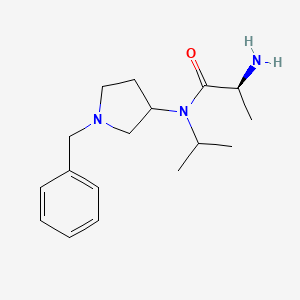 (S)-2-Amino-N-(1-benzyl-pyrrolidin-3-yl)-N-isopropyl-propionamide