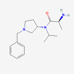 (S)-2-Amino-N-((S)-1-benzylpyrrolidin-3-yl)-N-isopropylpropanamide