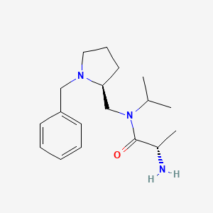 (S)-2-Amino-N-(((S)-1-benzylpyrrolidin-2-yl)methyl)-N-isopropylpropanamide