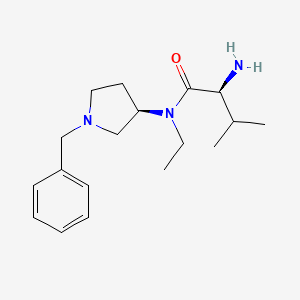 (S)-2-Amino-N-((R)-1-benzyl-pyrrolidin-3-yl)-N-ethyl-3-methyl-butyramide