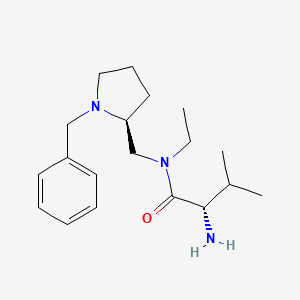 (S)-2-Amino-N-(((S)-1-benzylpyrrolidin-2-yl)methyl)-N-ethyl-3-methylbutanamide