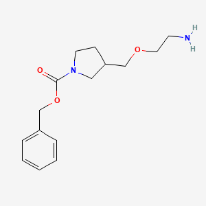 3-(2-Amino-ethoxymethyl)-pyrrolidine-1-carboxylic acid benzyl ester