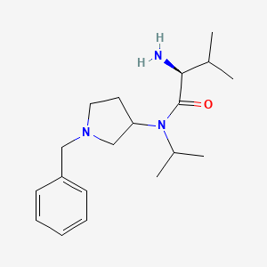 (S)-2-Amino-N-(1-benzyl-pyrrolidin-3-yl)-N-isopropyl-3-methyl-butyramide