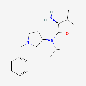 (S)-2-Amino-N-((R)-1-benzyl-pyrrolidin-3-yl)-N-isopropyl-3-methyl-butyramide