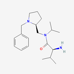 (S)-2-Amino-N-((S)-1-benzyl-pyrrolidin-2-ylmethyl)-N-isopropyl-3-methyl-butyramide