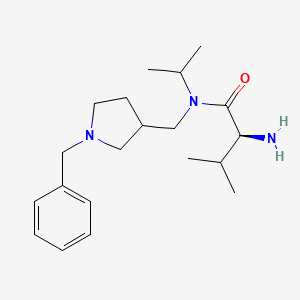 (S)-2-Amino-N-(1-benzyl-pyrrolidin-3-ylmethyl)-N-isopropyl-3-methyl-butyramide