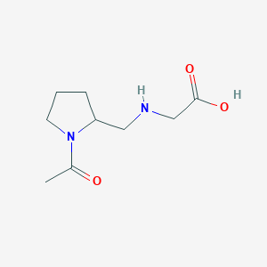 [(1-Acetyl-pyrrolidin-2-ylmethyl)-amino]-acetic acid