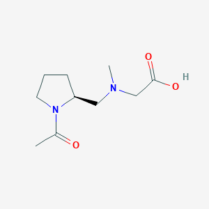 [((S)-1-Acetyl-pyrrolidin-2-ylmethyl)-methyl-amino]-acetic acid