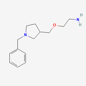 2-(1-Benzyl-pyrrolidin-3-ylmethoxy)-ethylamine