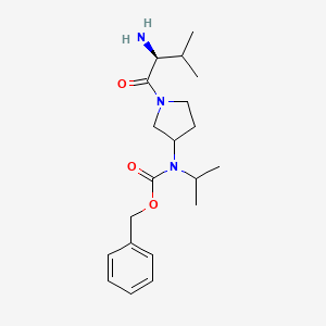 [1-((S)-2-Amino-3-methyl-butyryl)-pyrrolidin-3-yl]-isopropyl-carbamic acid benzyl ester