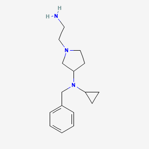 [1-(2-Amino-ethyl)-pyrrolidin-3-yl]-benzyl-cyclopropyl-amine