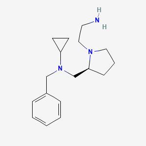 [(S)-1-(2-Amino-ethyl)-pyrrolidin-2-ylmethyl]-benzyl-cyclopropyl-amine