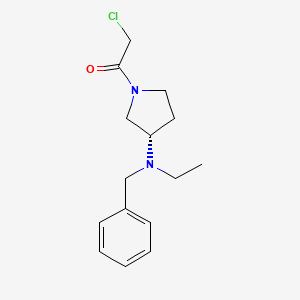 1-[(S)-3-(Benzyl-ethyl-amino)-pyrrolidin-1-yl]-2-chloro-ethanone