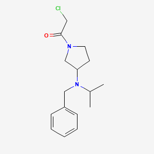 1-[3-(Benzyl-isopropyl-amino)-pyrrolidin-1-yl]-2-chloro-ethanone