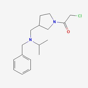 1-{3-[(Benzyl-isopropyl-amino)-methyl]-pyrrolidin-1-yl}-2-chloro-ethanone