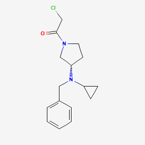 (S)-1-(3-(Benzyl(cyclopropyl)amino)pyrrolidin-1-yl)-2-chloroethanone