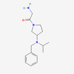 2-Amino-1-[3-(benzyl-isopropyl-amino)-pyrrolidin-1-yl]-ethanone