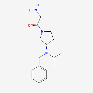 2-Amino-1-[(S)-3-(benzyl-isopropyl-amino)-pyrrolidin-1-yl]-ethanone