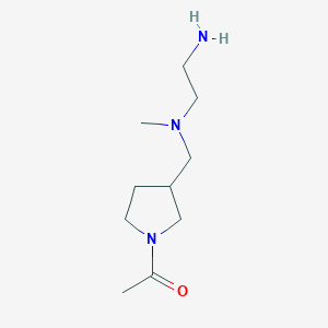 1-(3-(((2-Aminoethyl)(methyl)amino)methyl)pyrrolidin-1-yl)ethanone