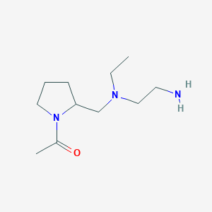 1-(2-{[(2-Amino-ethyl)-ethyl-amino]-methyl}-pyrrolidin-1-yl)-ethanone