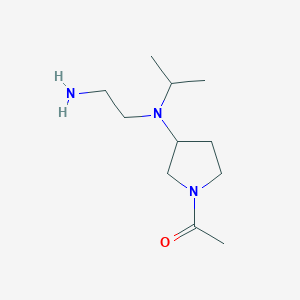 1-{3-[(2-Amino-ethyl)-isopropyl-amino]-pyrrolidin-1-yl}-ethanone