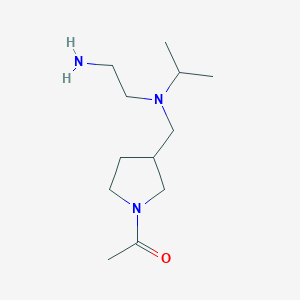 1-(3-{[(2-Amino-ethyl)-isopropyl-amino]-methyl}-pyrrolidin-1-yl)-ethanone