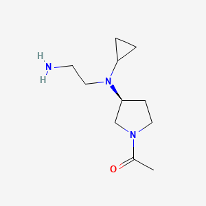 1-{(S)-3-[(2-Amino-ethyl)-cyclopropyl-amino]-pyrrolidin-1-yl}-ethanone