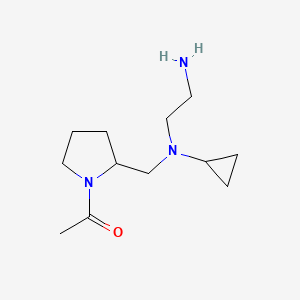 1-(2-{[(2-Amino-ethyl)-cyclopropyl-amino]-methyl}-pyrrolidin-1-yl)-ethanone