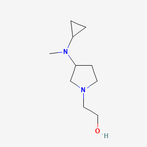 2-[3-(Cyclopropyl-methyl-amino)-pyrrolidin-1-yl]-ethanol