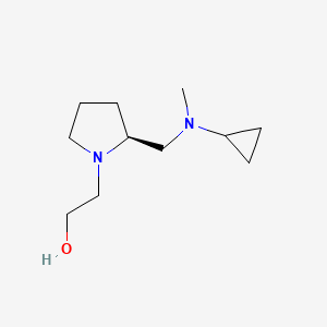 2-{(S)-2-[(Cyclopropyl-methyl-amino)-methyl]-pyrrolidin-1-yl}-ethanol