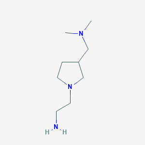 2-(3-Dimethylaminomethyl-pyrrolidin-1-yl)-ethylamine