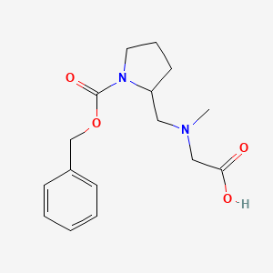 2-[(Carboxymethyl-methyl-amino)-methyl]-pyrrolidine-1-carboxylic acid benzyl ester