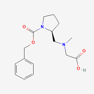 (S)-2-[(Carboxymethyl-methyl-amino)-methyl]-pyrrolidine-1-carboxylic acid benzyl ester