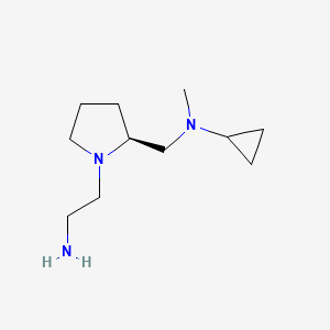 [(S)-1-(2-Amino-ethyl)-pyrrolidin-2-ylmethyl]-cyclopropyl-methyl-amine