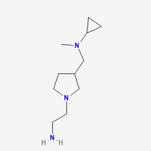 [1-(2-Amino-ethyl)-pyrrolidin-3-ylmethyl]-cyclopropyl-methyl-amine