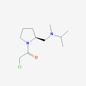 2-Chloro-1-{(S)-2-[(isopropyl-methyl-amino)-methyl]-pyrrolidin-1-yl}-ethanone