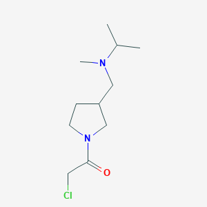 2-Chloro-1-{3-[(isopropyl-methyl-amino)-methyl]-pyrrolidin-1-yl}-ethanone