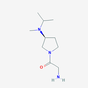 2-Amino-1-[(S)-3-(isopropyl-methyl-amino)-pyrrolidin-1-yl]-ethanone