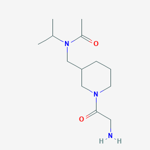 N-[1-(2-Amino-acetyl)-piperidin-3-ylmethyl]-N-isopropyl-acetamide