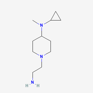 [1-(2-Amino-ethyl)-piperidin-4-yl]-cyclopropyl-methyl-amine