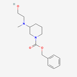 3-[(2-Hydroxy-ethyl)-methyl-amino]-piperidine-1-carboxylic acid benzyl ester