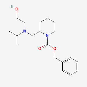 2-{[(2-Hydroxy-ethyl)-isopropyl-amino]-methyl}-piperidine-1-carboxylic acid benzyl ester