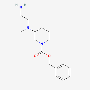 3-[(2-Amino-ethyl)-methyl-amino]-piperidine-1-carboxylic acid benzyl ester