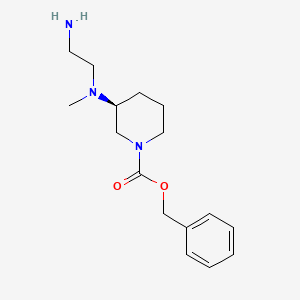 (S)-3-[(2-Amino-ethyl)-methyl-amino]-piperidine-1-carboxylic acid benzyl ester